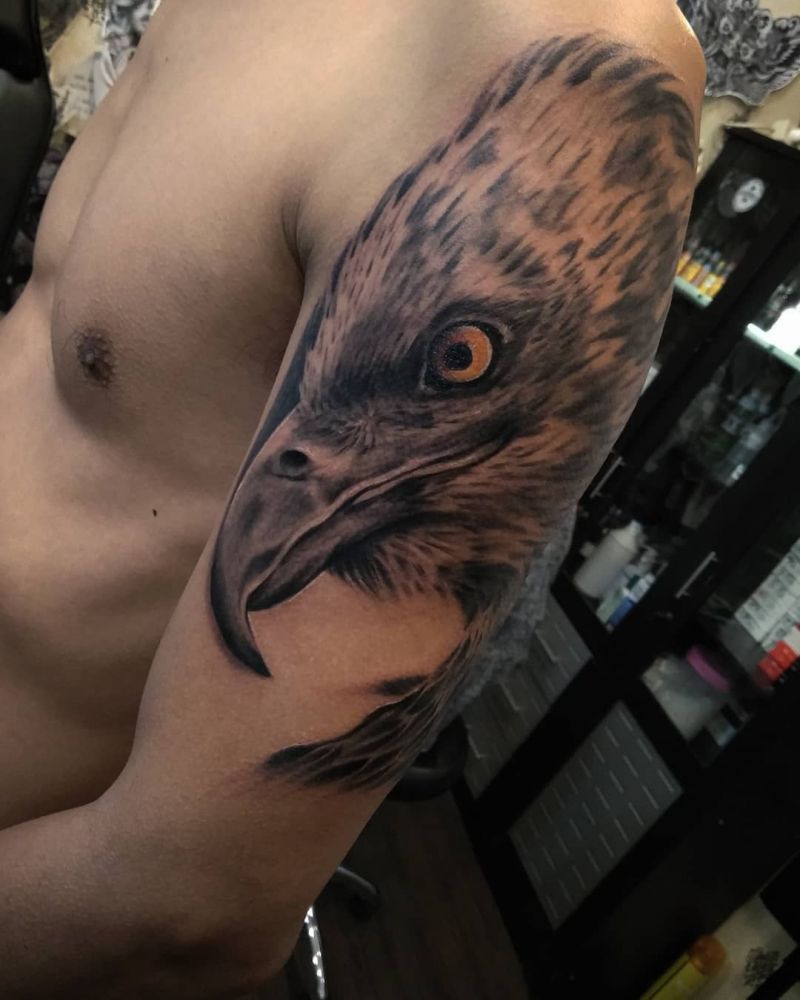 30 Pretty Eagle Tattoos Show Your Temperament