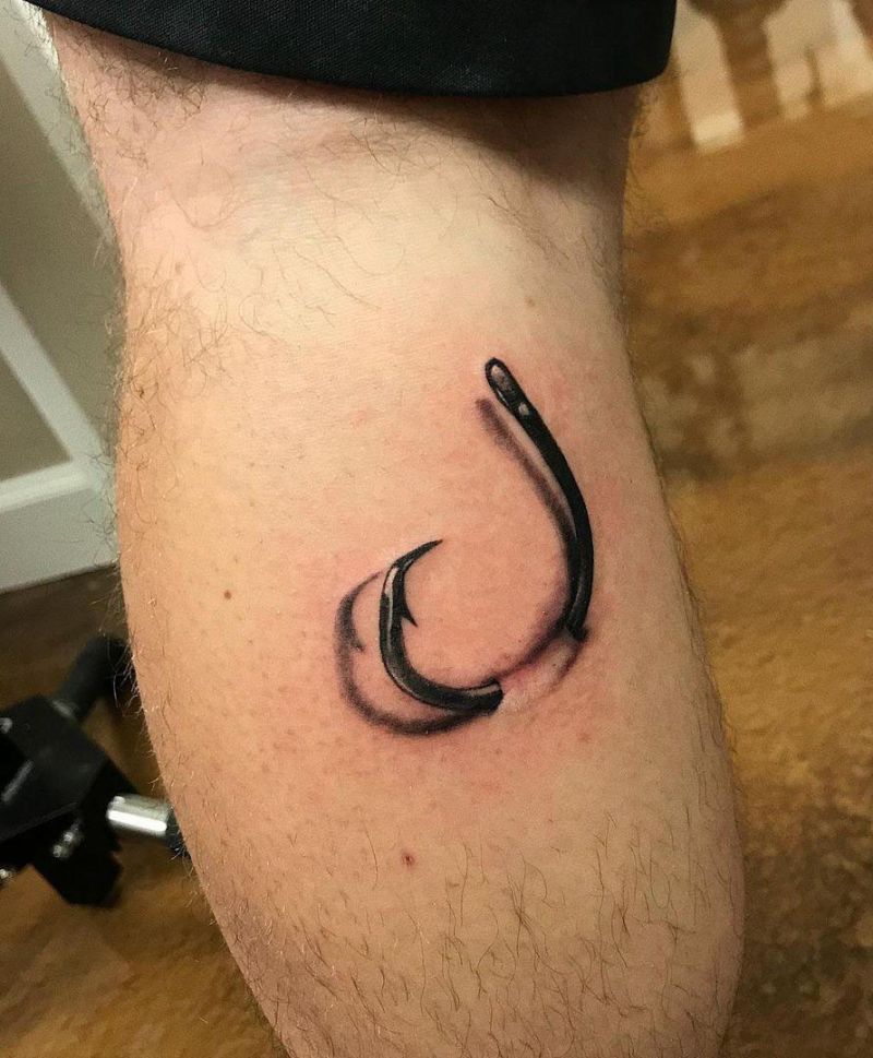 30 Pretty Fishhook Tattoos You Must Try