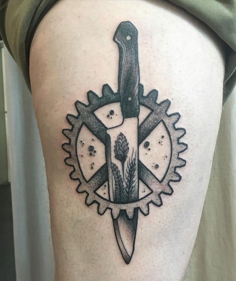 30 Pretty Mechanic Tattoos for Inspiration