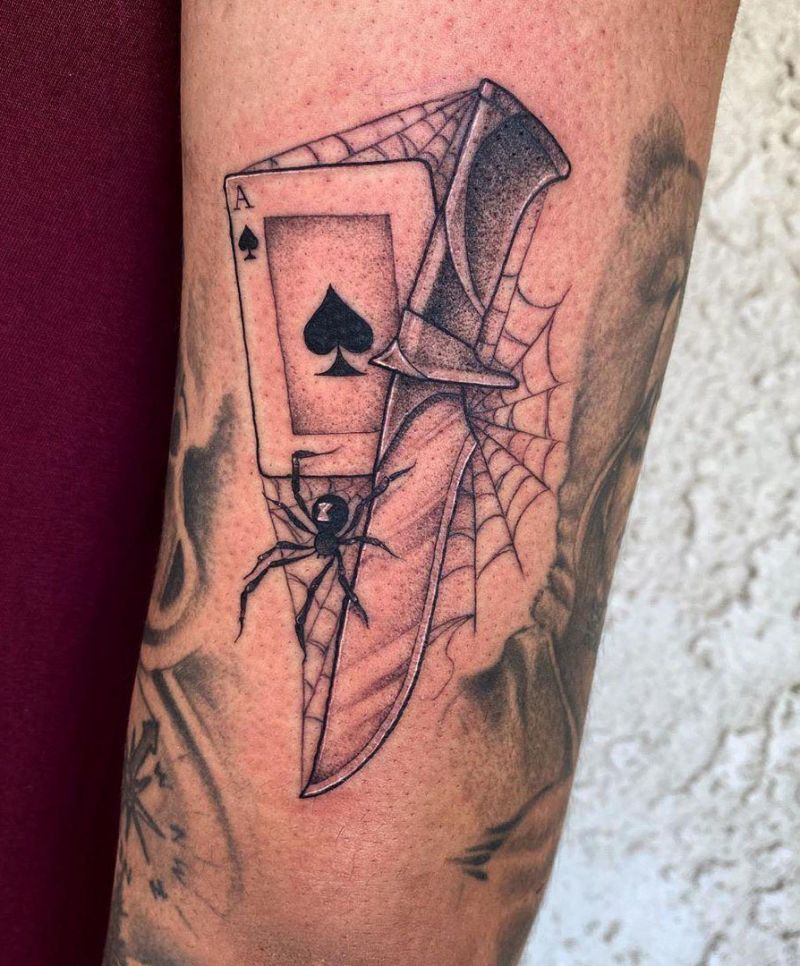 30 Pretty Ace of spades Tattoos to Inspire You