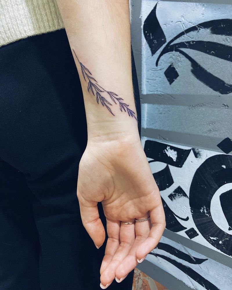 30 Pretty Branch Tattoos You Must Try