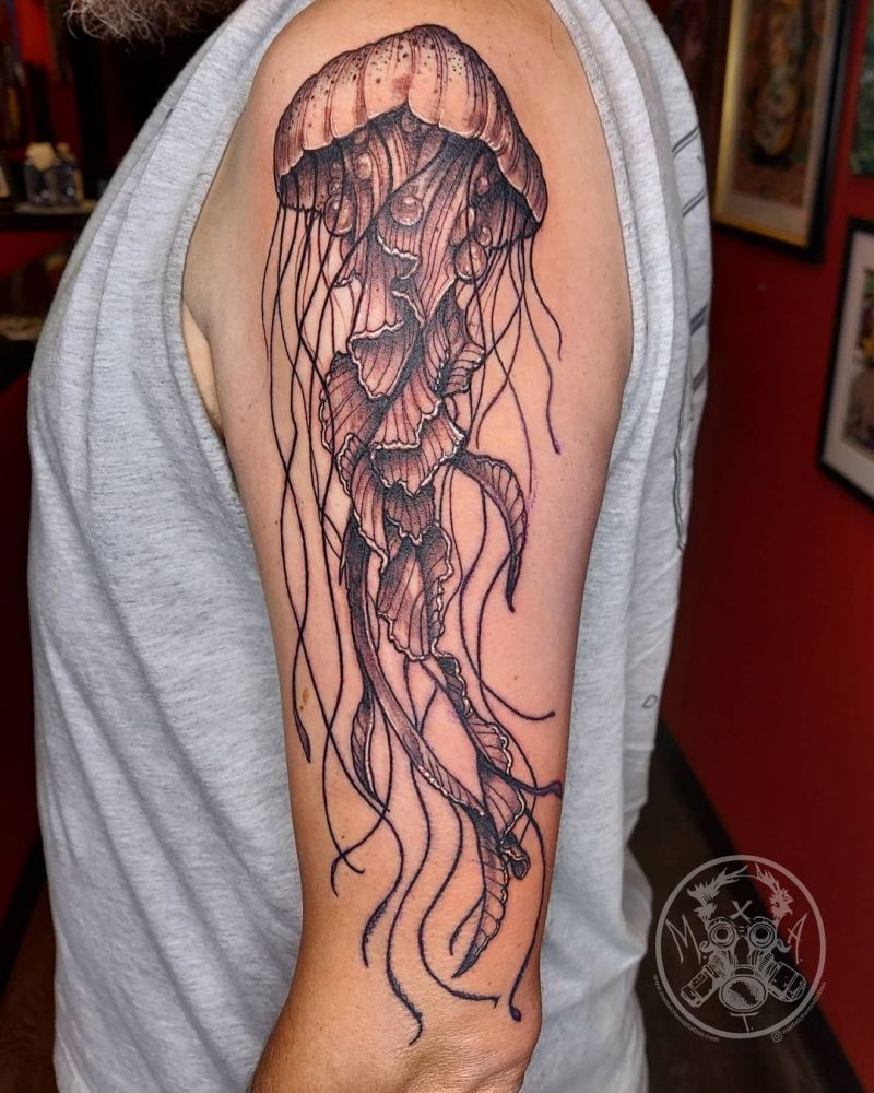 30 Pretty Jellyfish Tattoos You Must Try