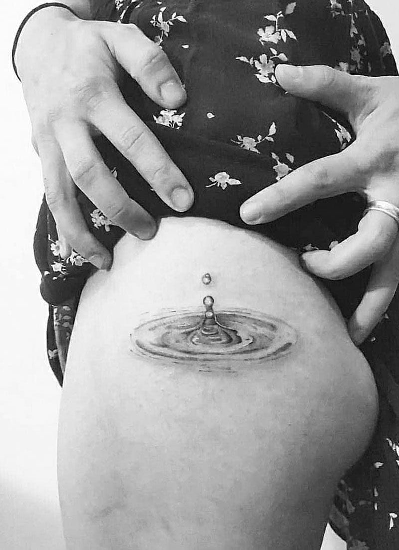 30 Pretty Water Tattoos You Will Love