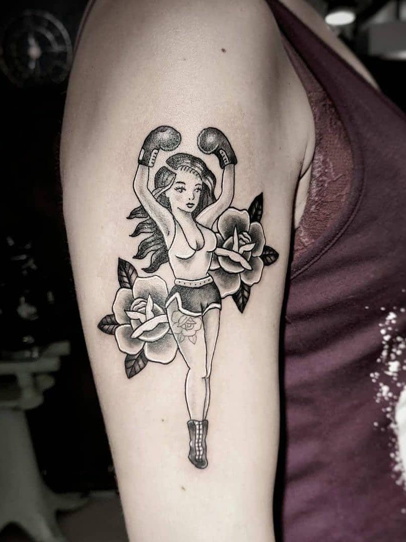 30 Pretty Boxing Tattoos Make You Strong