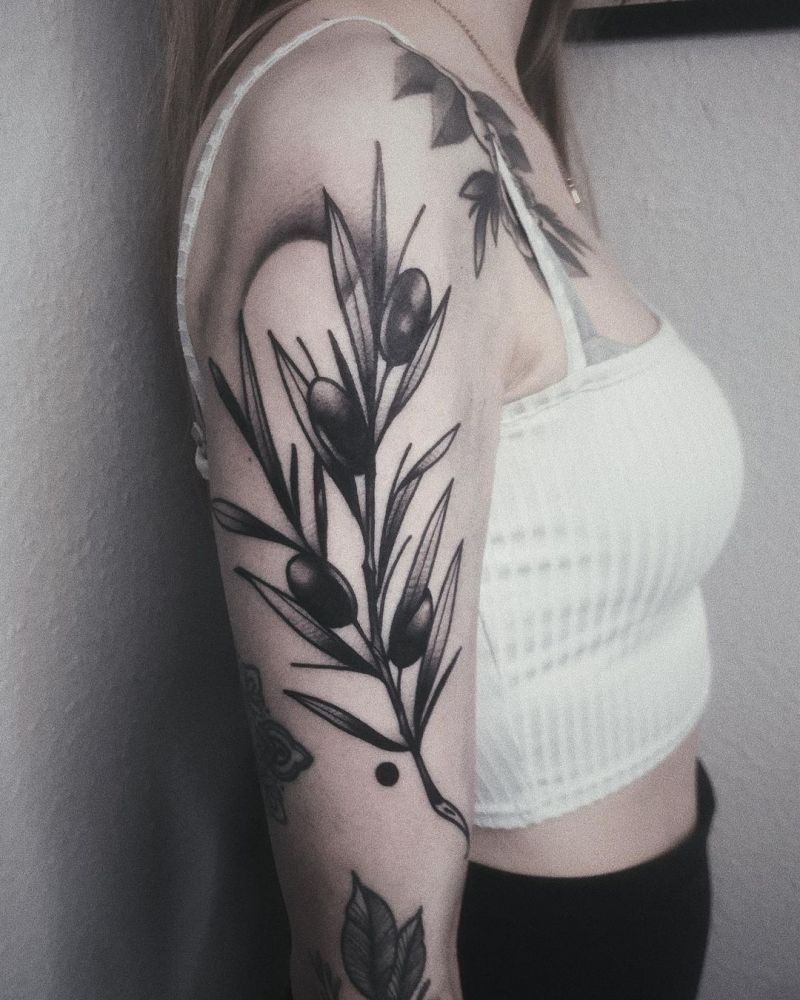 30 Pretty Branch Tattoos You Must Try