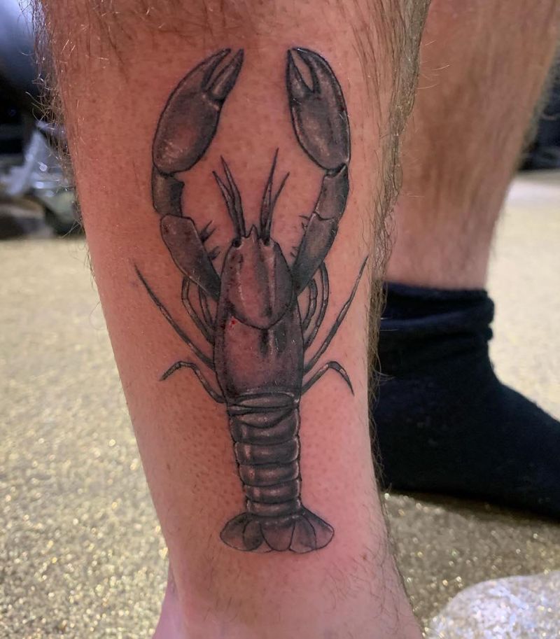 30 Pretty Crayfish Tattoos Make You Beautiful