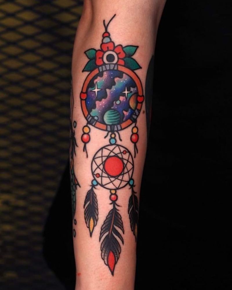 30 Superb Dreamcatcher Tattoos to Get Inspired