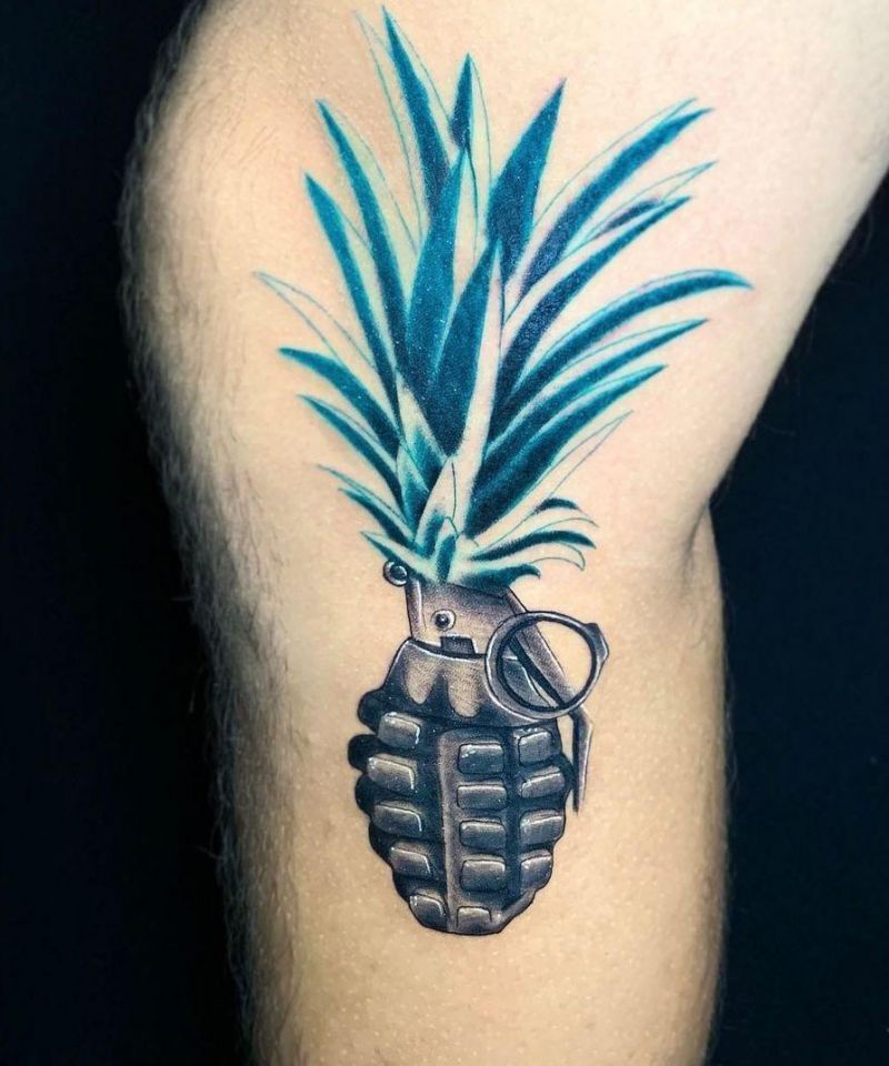 30 Pretty Grenade Tattoos You Must Try