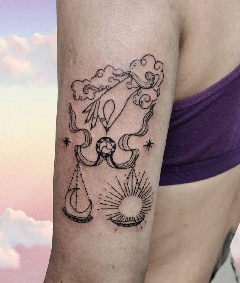 30 Pretty Libra Tattoos You Must Try