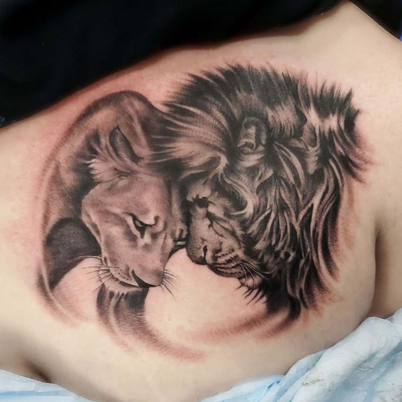 30 Pretty Lion Tattoos Show Your Temperament