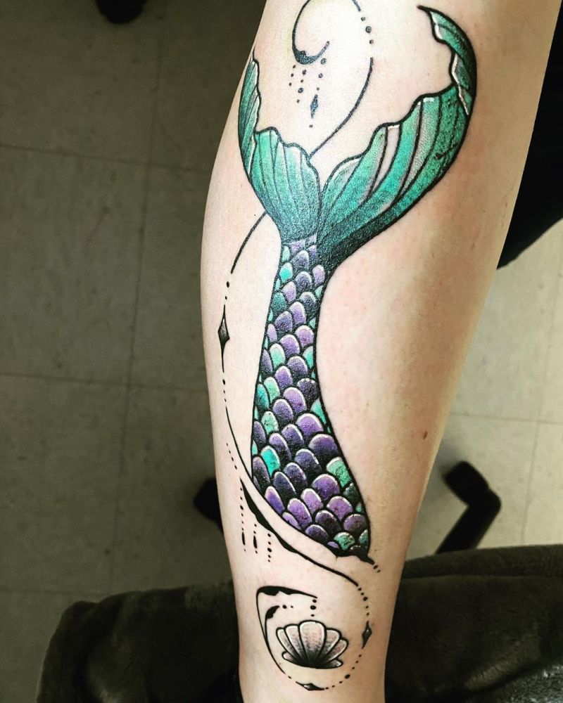 30 Pretty Mermaid Tattoos to Inspire You