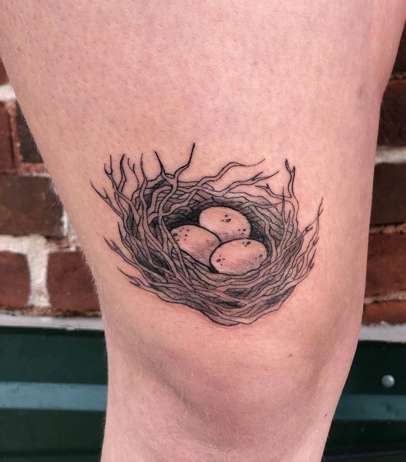 30 Pretty Nest Tattoos You Must Try