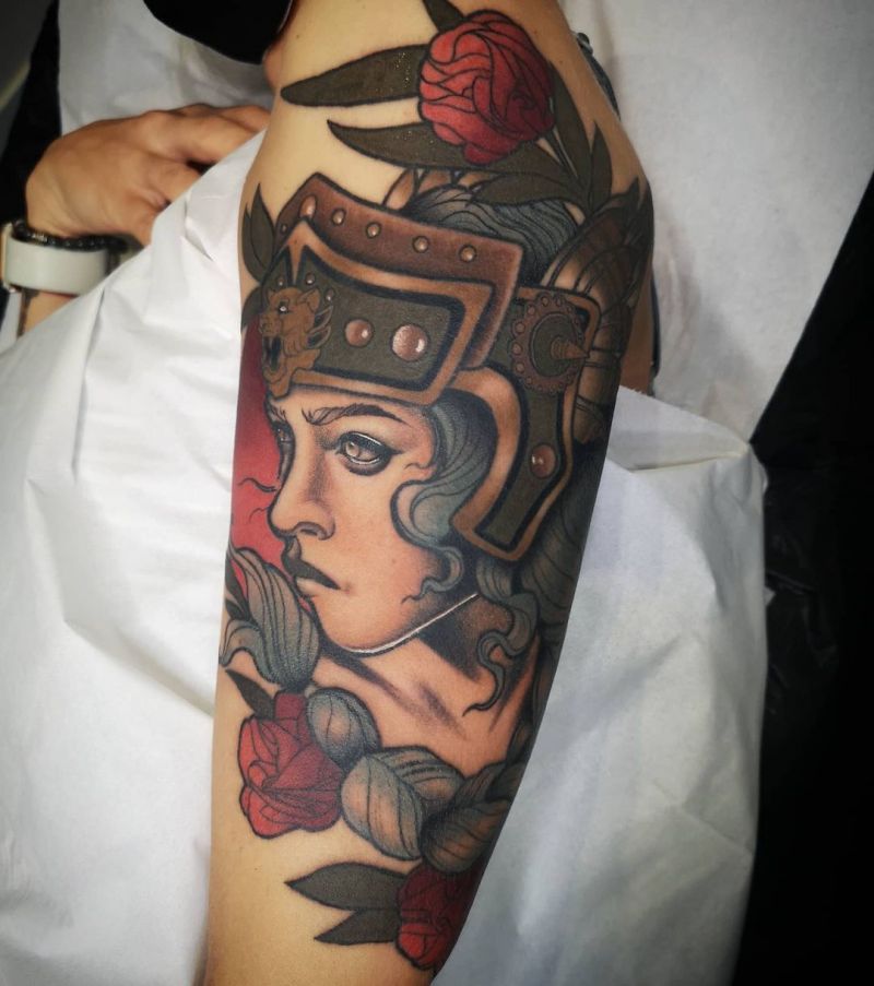 30 Pretty Valkyrie Tattoos to Inspire You