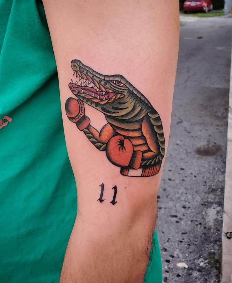 30 Pretty Boxing Tattoos Make You Strong