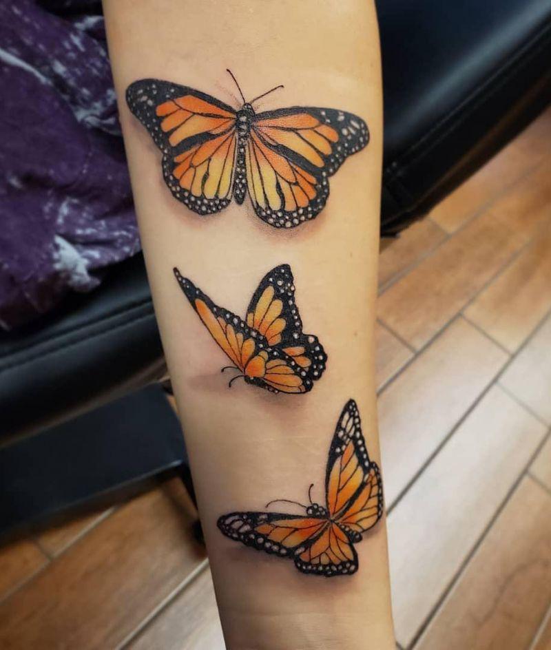 30 Pretty Butterfly Tattoos for Inspiration