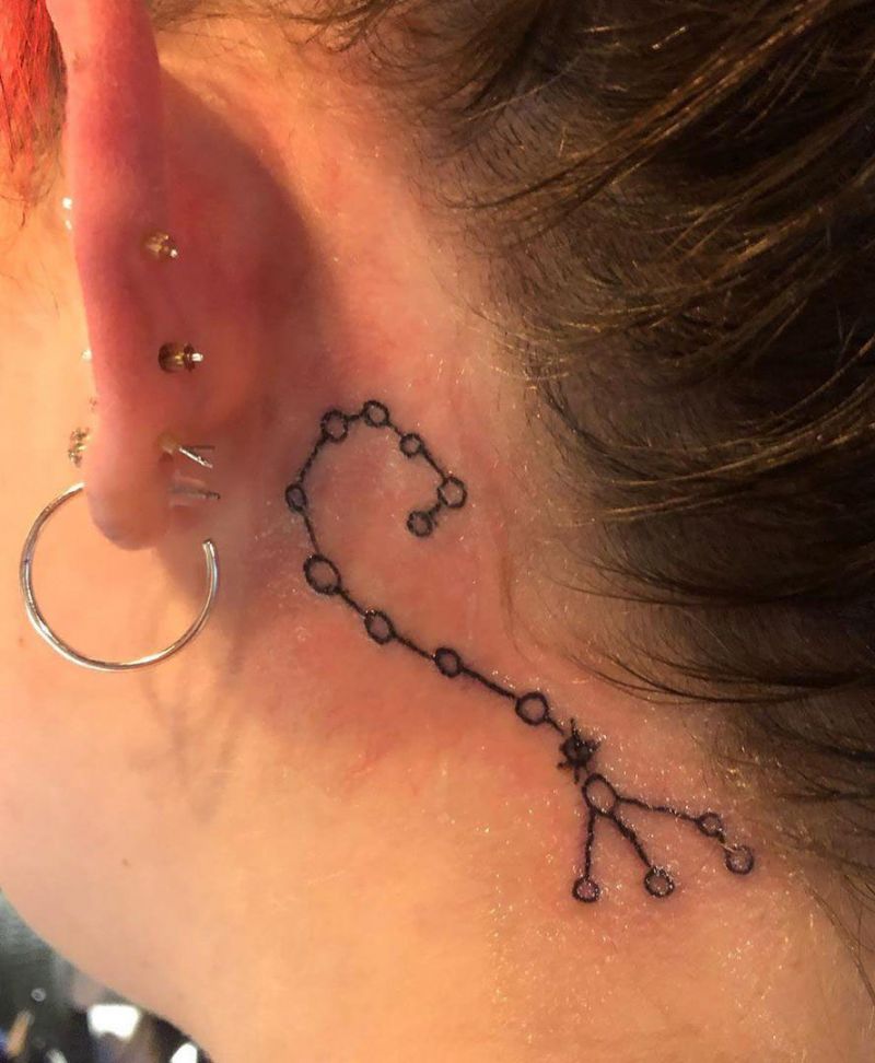 30 Pretty Constellation Tattoos to Inspire You