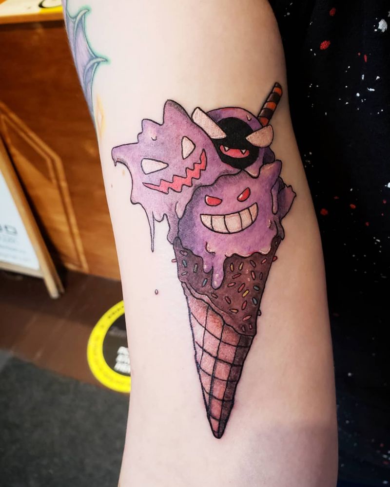 30 Pretty Icecream Tattoos for Inspiration