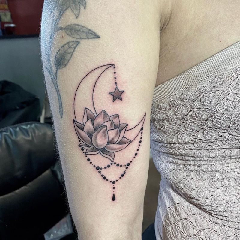 30 Pretty Lotus Flower Tattoos You Will Love