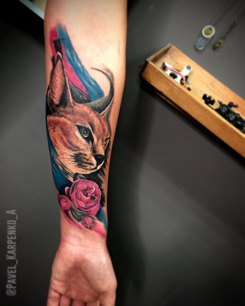 30 Pretty Lynx Tattoos You Will Love