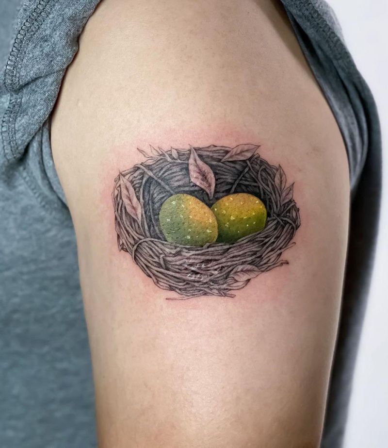 30 Pretty Nest Tattoos You Must Try