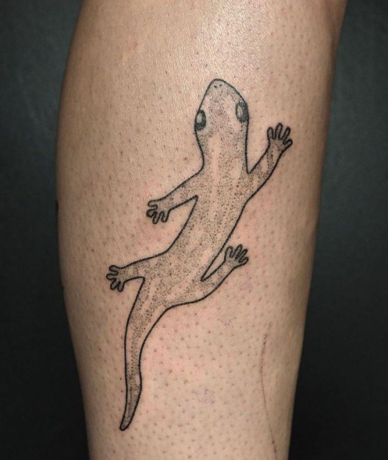 30 Pretty Salamander Tattoos to Inspire You