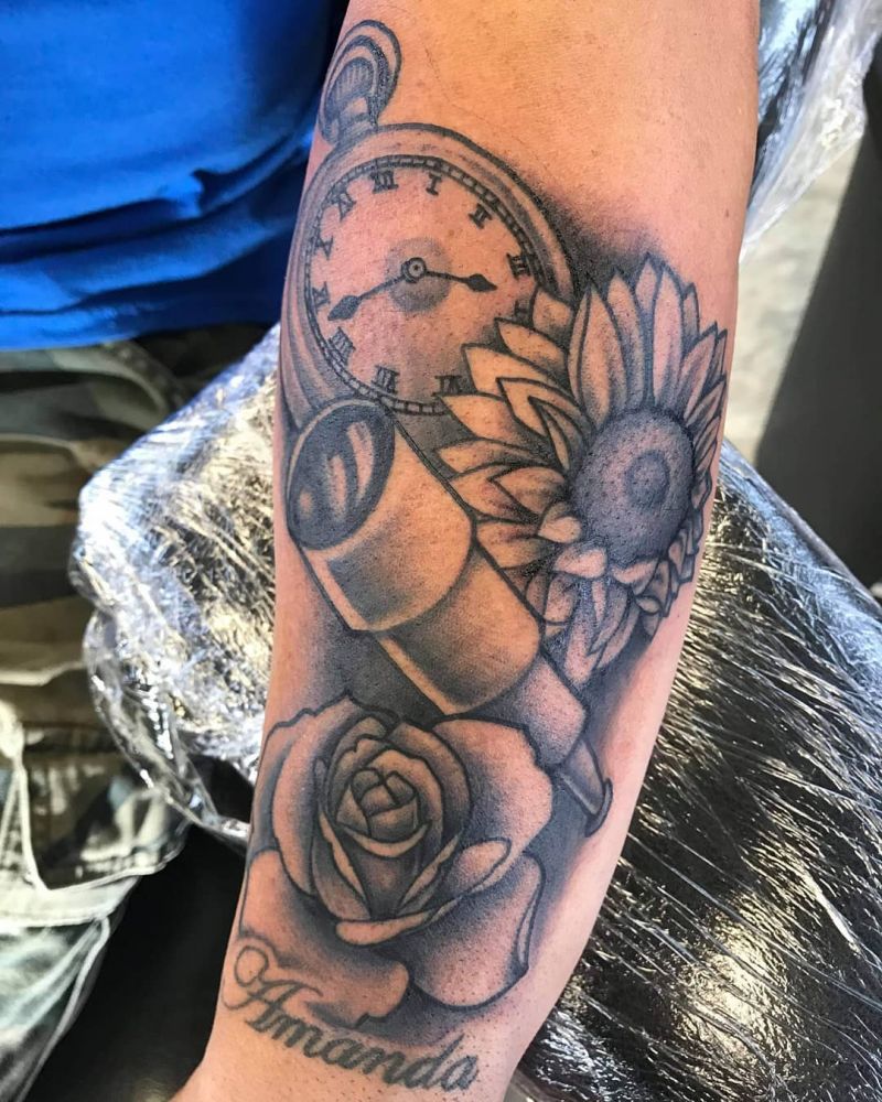 30 Pretty Telescope Tattoos You Will Love