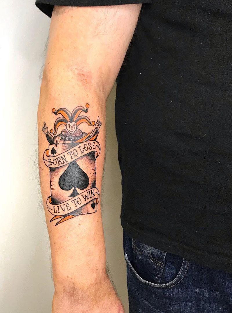 30 Pretty Ace of spades Tattoos to Inspire You