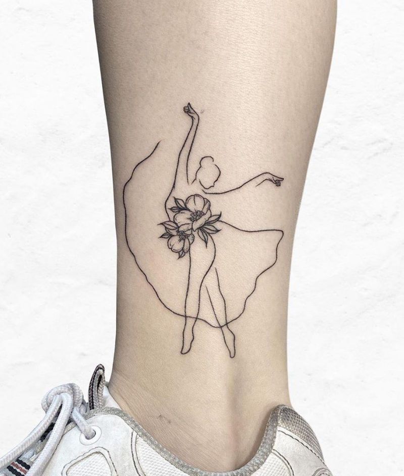 30 Pretty Ballerina Tattoos You Will Love