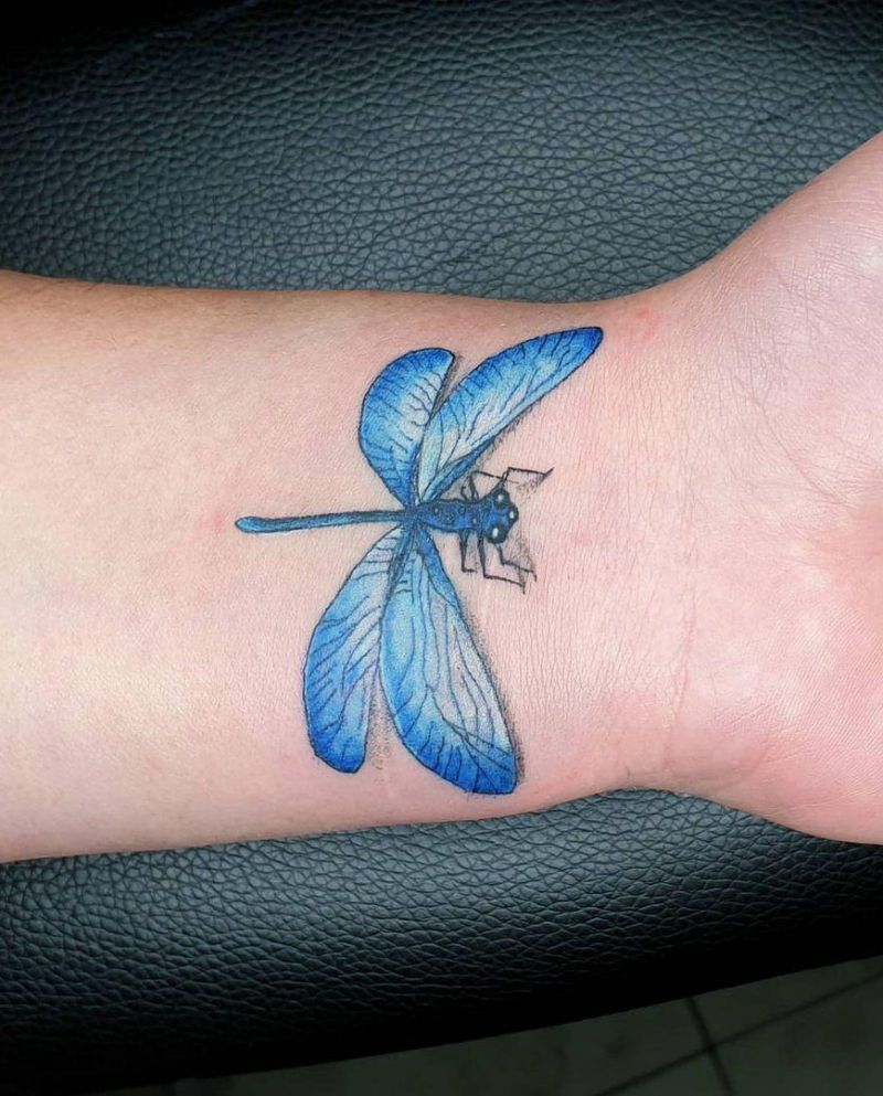 30 Pretty Dragonfly Tattoos You Will Love