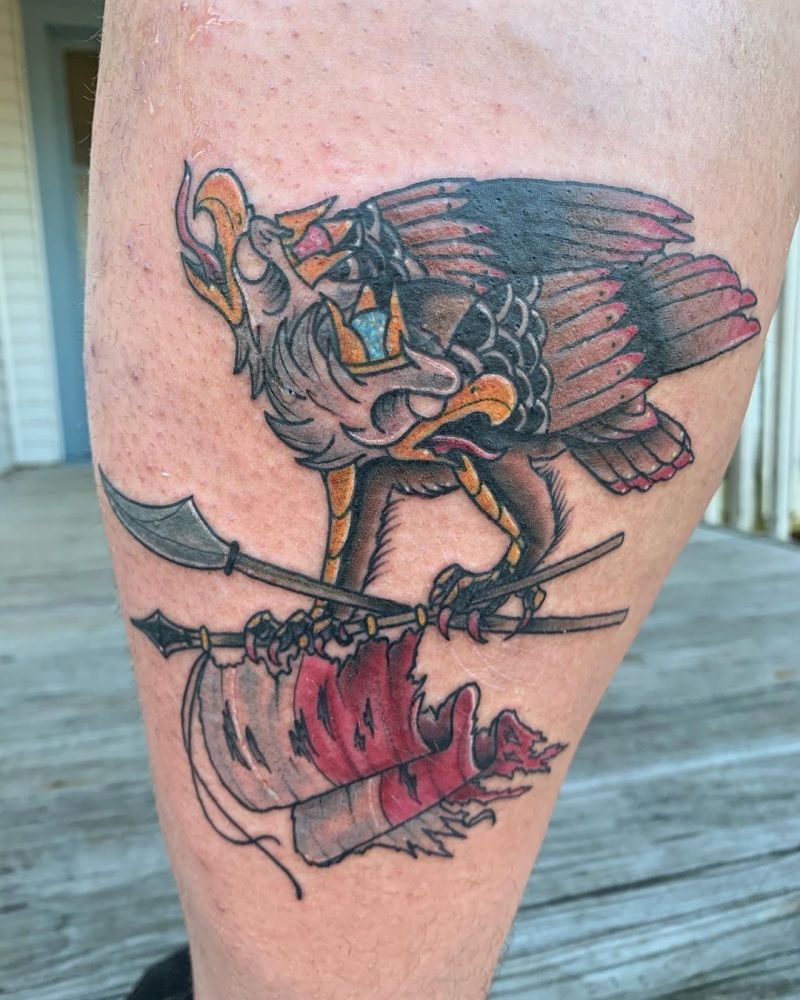 30 Pretty Eagle Tattoos Show Your Temperament