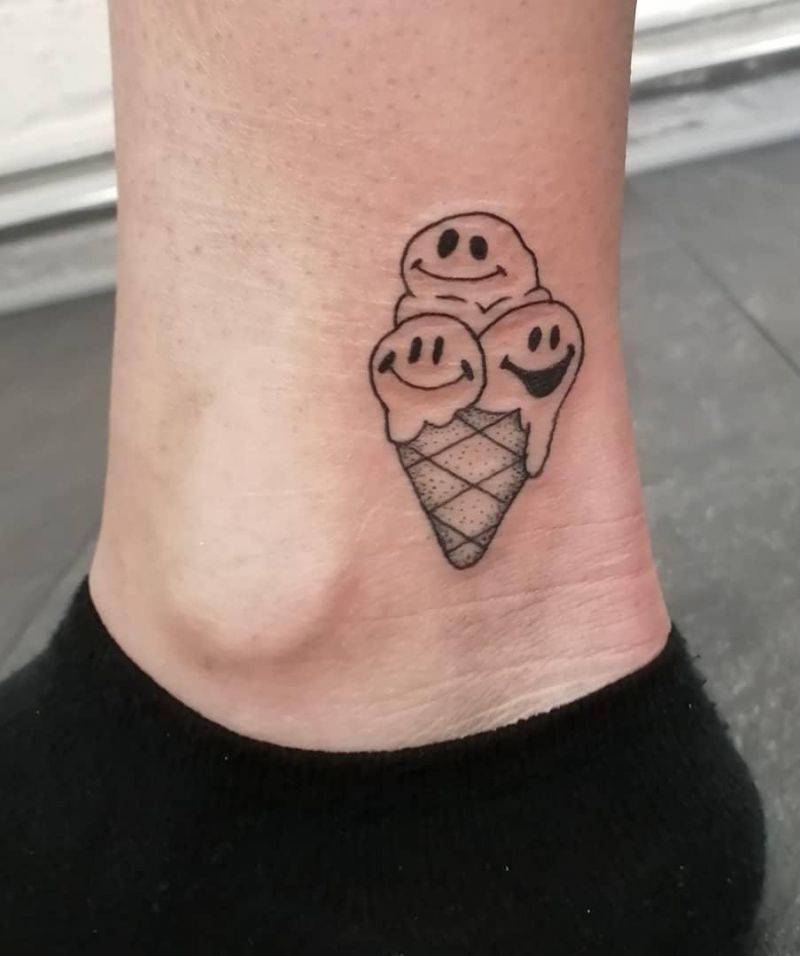 30 Pretty Icecream Tattoos for Inspiration