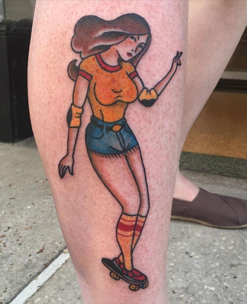 30 Pretty Skater Tattoos You Will Love