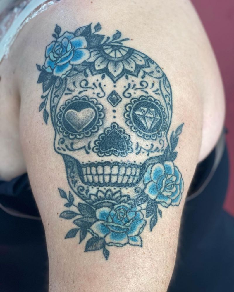 30 Gorgeous Skull Tattoos to Inspire You