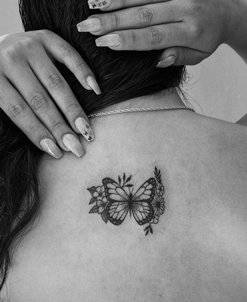 30 Pretty Butterfly Tattoos for Inspiration