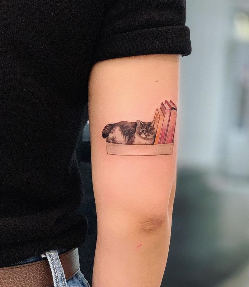 30 Cute Cat Tattoos You Will Love