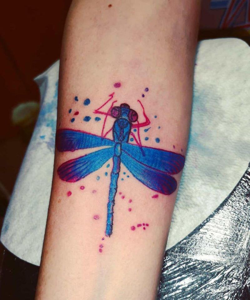 30 Pretty Dragonfly Tattoos You Will Love