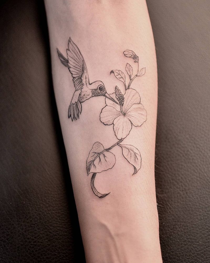 30 Pretty Hummingbird Tattoos You Must Try