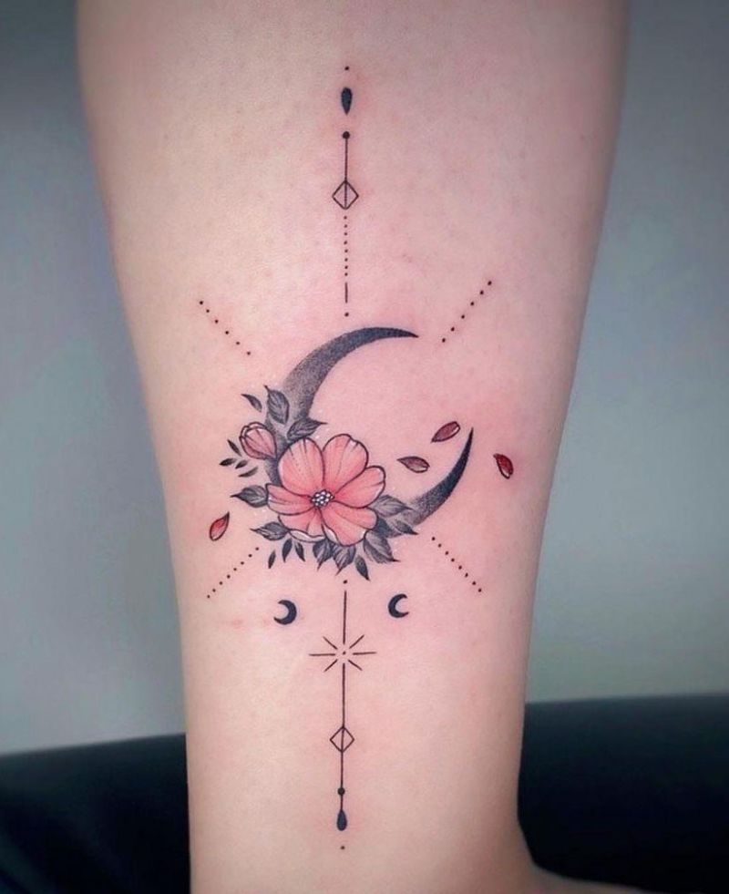 30 Pretty Moon Tattoos You Will Love