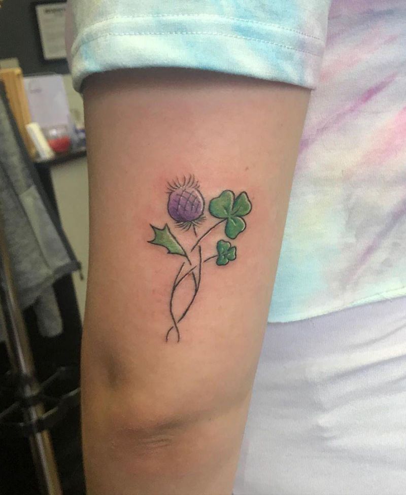 30 Pretty Shamrock Tattoos You Will Love