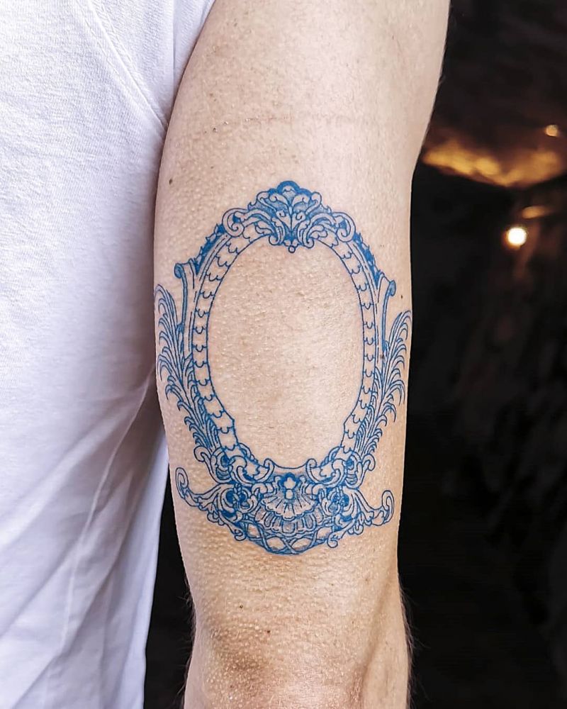 30 Pretty Blue Tattoos You Will Love