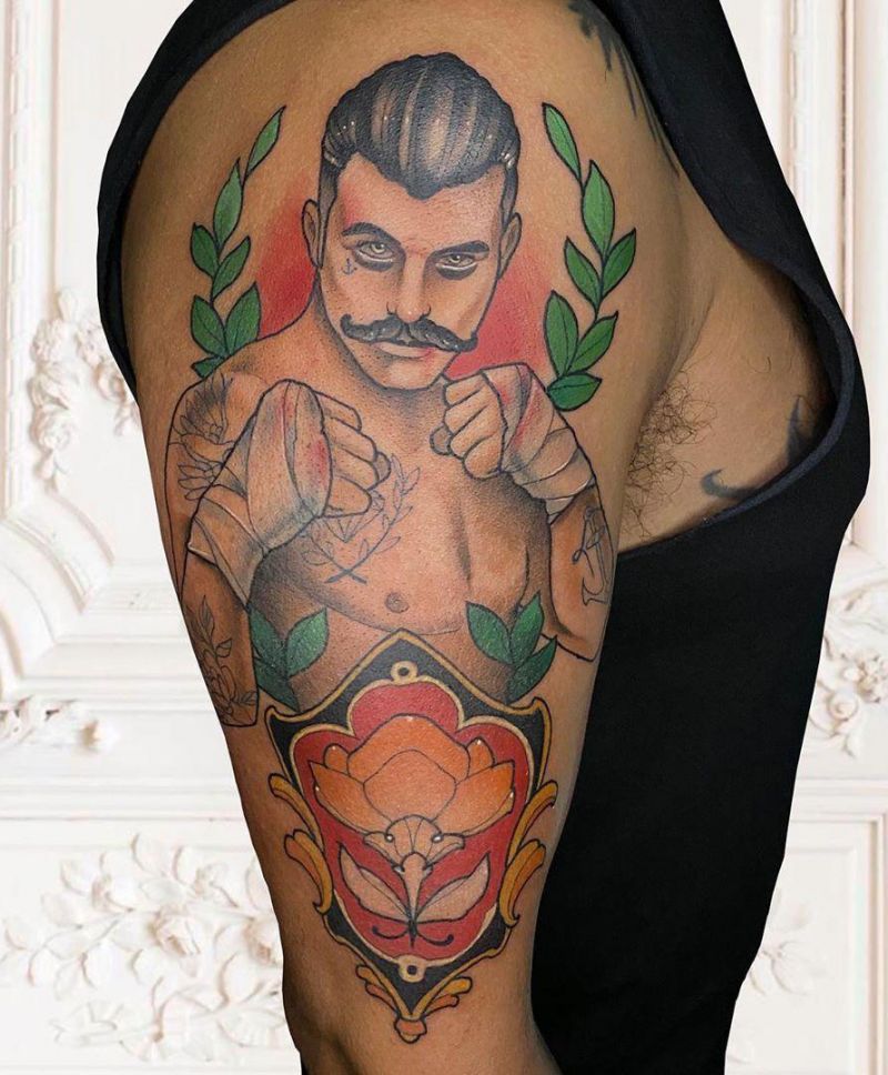 30 Pretty Boxing Tattoos Make You Strong