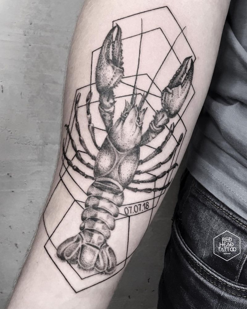 30 Pretty Crayfish Tattoos Make You Beautiful