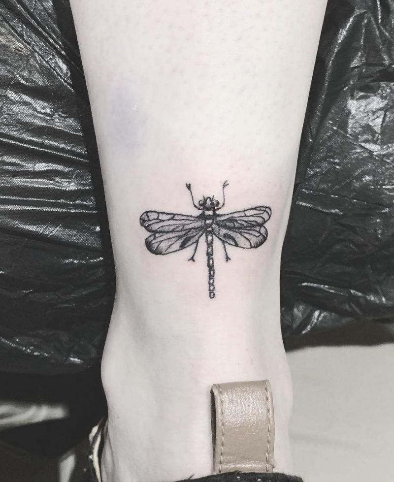 30 Pretty Dragonfly Tattoos You Will Love
