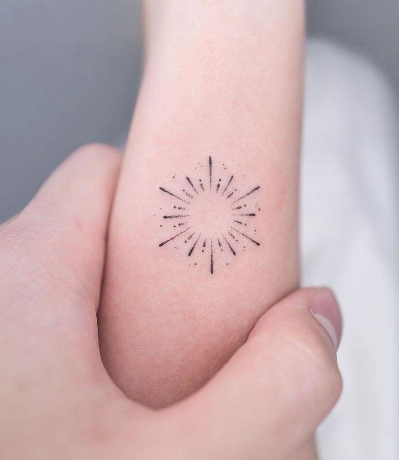 30 Pretty Fireworks Tattoos Improve Your Temperament