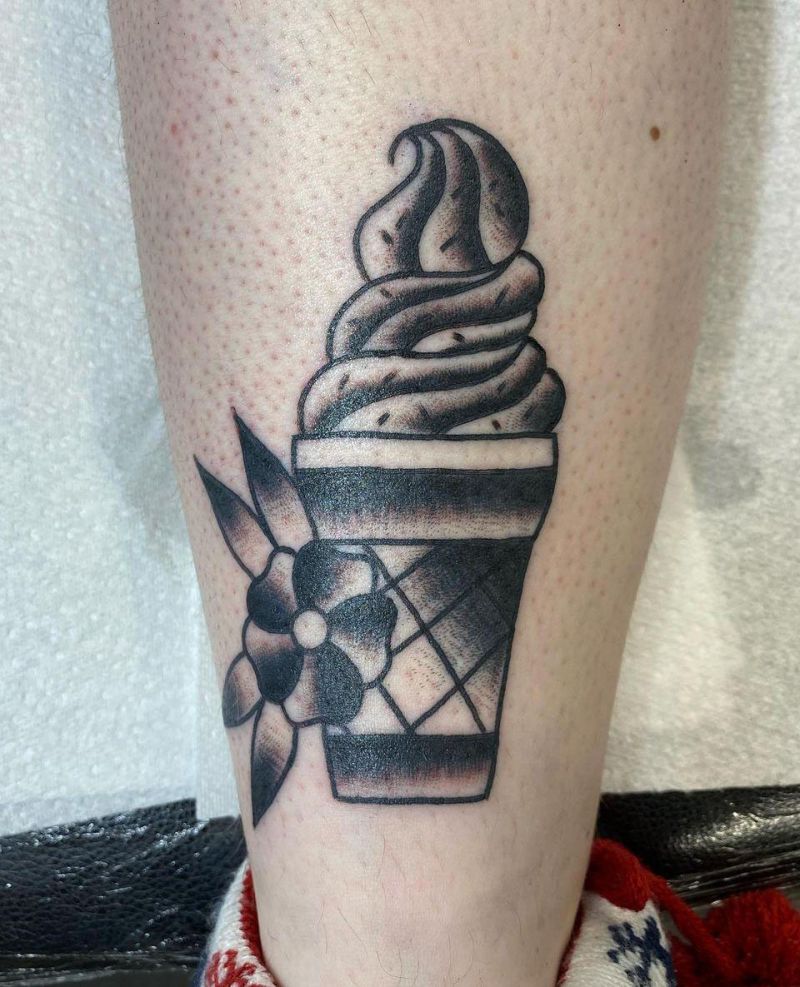 30 Pretty Icecream Tattoos for Inspiration