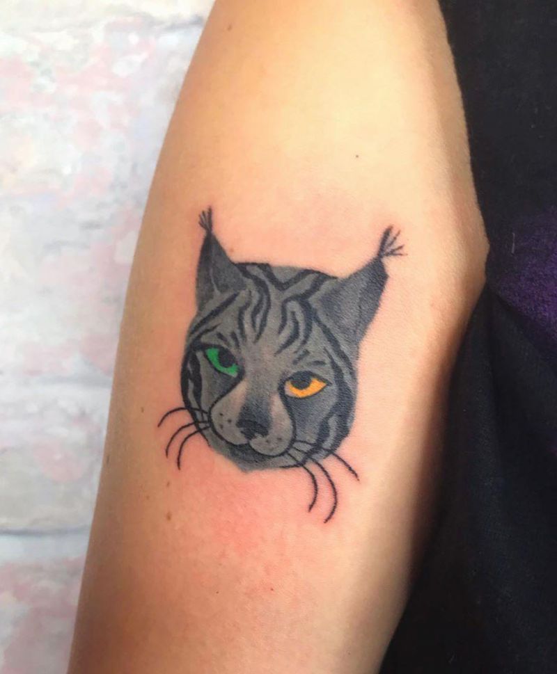 30 Pretty Lynx Tattoos You Will Love