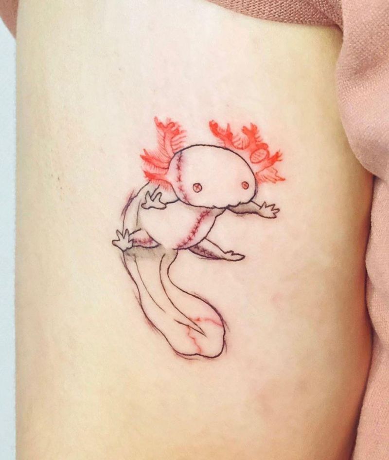 30 Pretty Salamander Tattoos to Inspire You