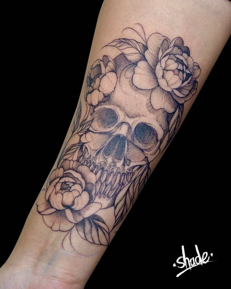 30 Gorgeous Skull Tattoos to Inspire You