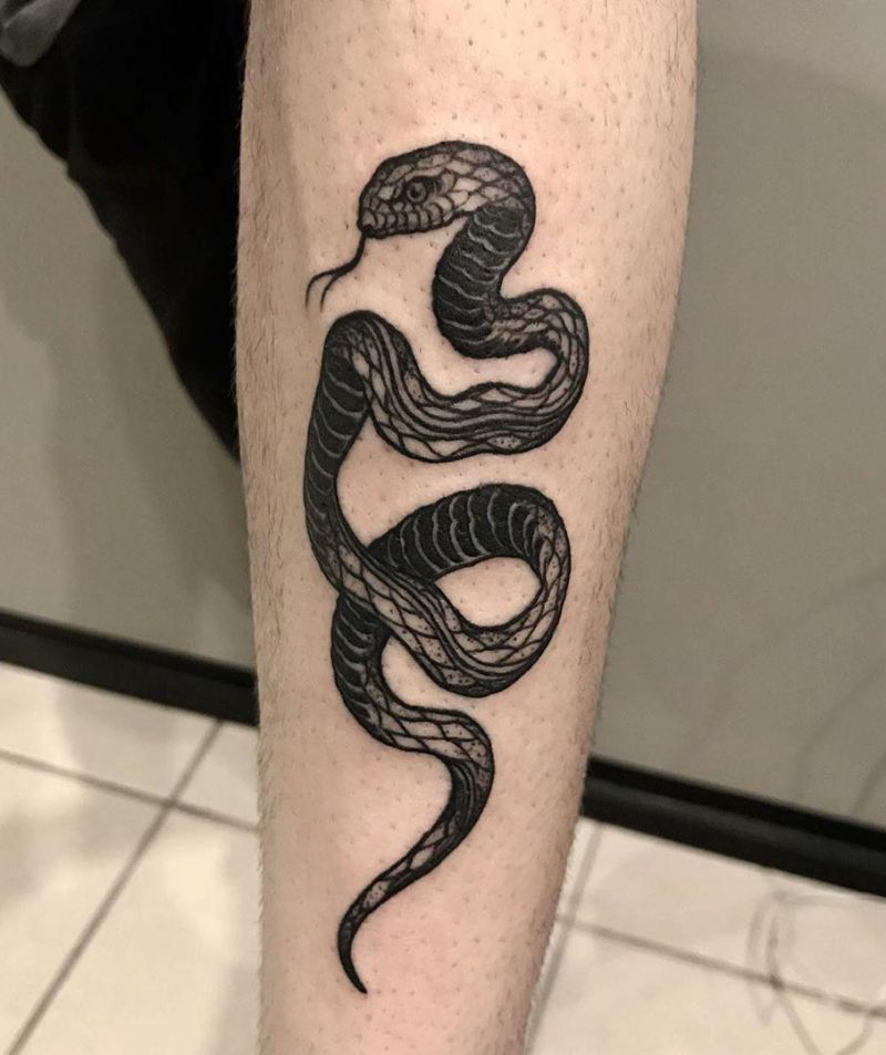 30 Pretty Cobra Tattoos to Inspire You