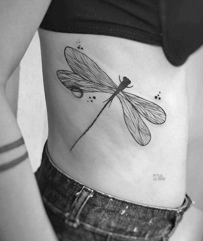 30 Pretty Dragonfly Tattoos You Will Love